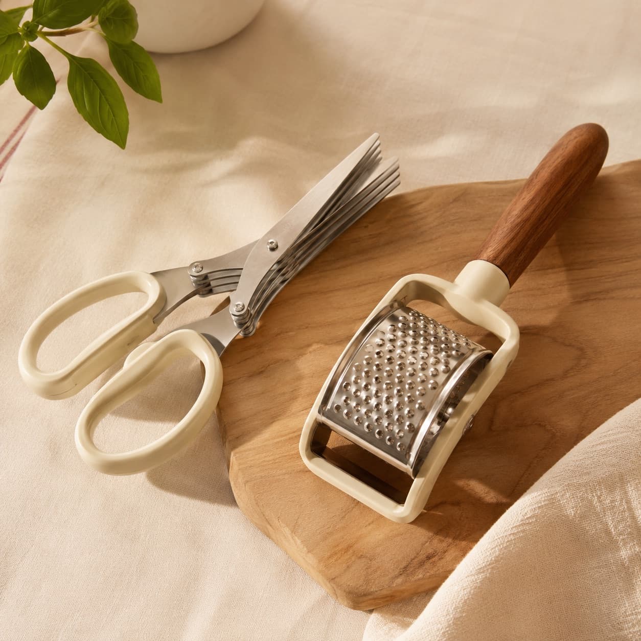 Herb Scissors & Grater Set