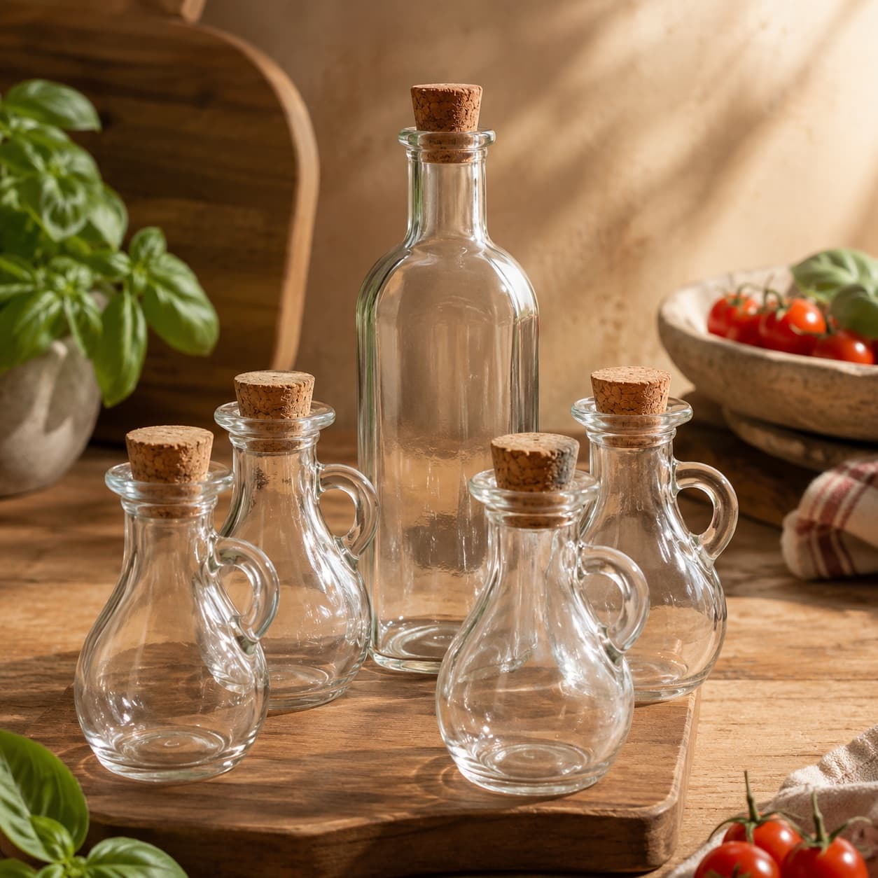 Oil & Spice Cruet Set (Empty)