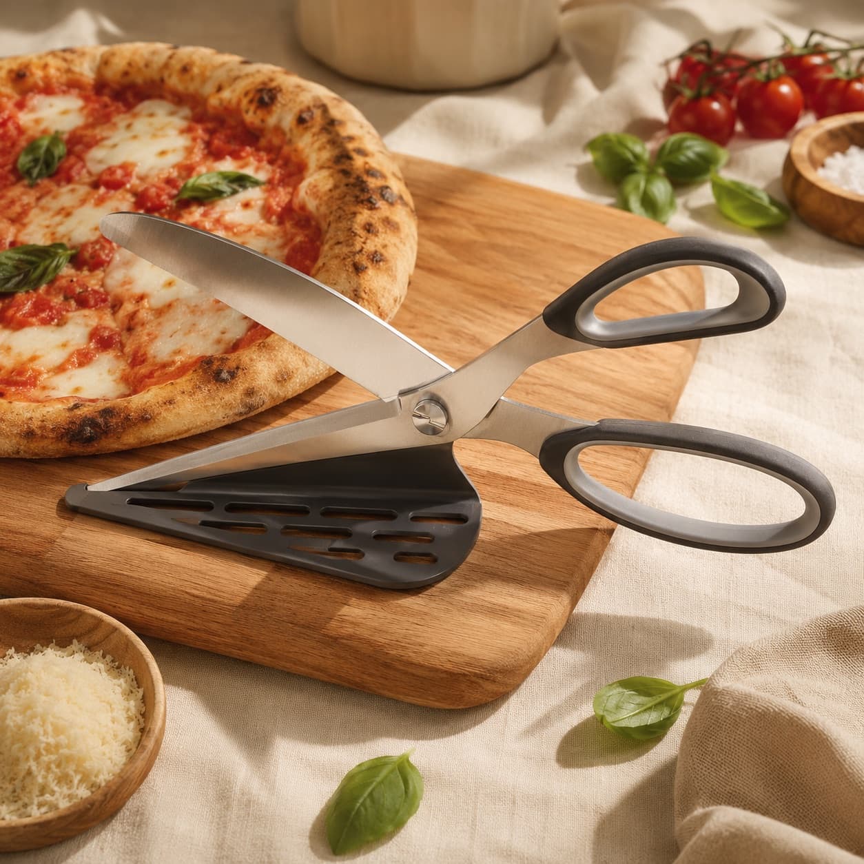Pizza Scissors & Server
