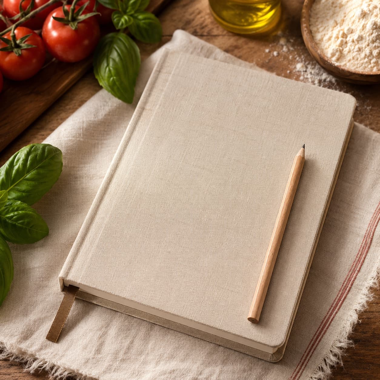 Pizza Night Recipe Journal (Blank)