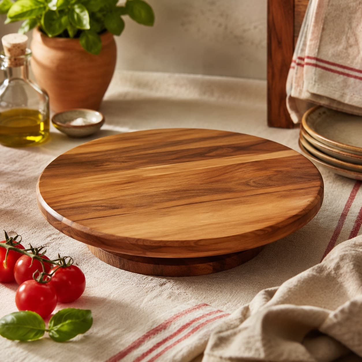 Rotating Serving Stand